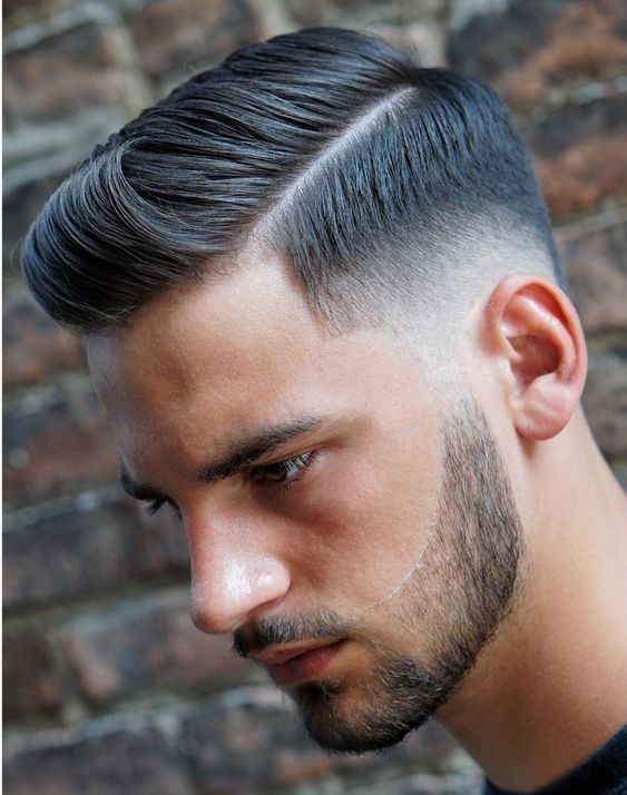corte fade masculino