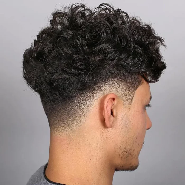 degradê baixo masculino