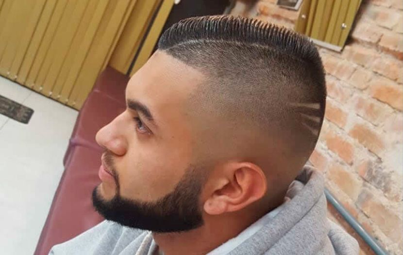 degradê alto masculino