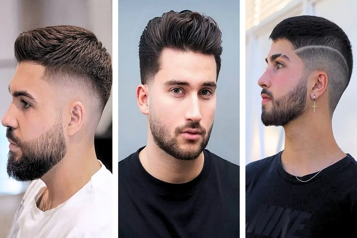 cabelo masculino liso