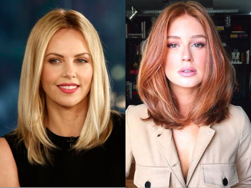 ideias de cortes cabelo medio feminino modernos