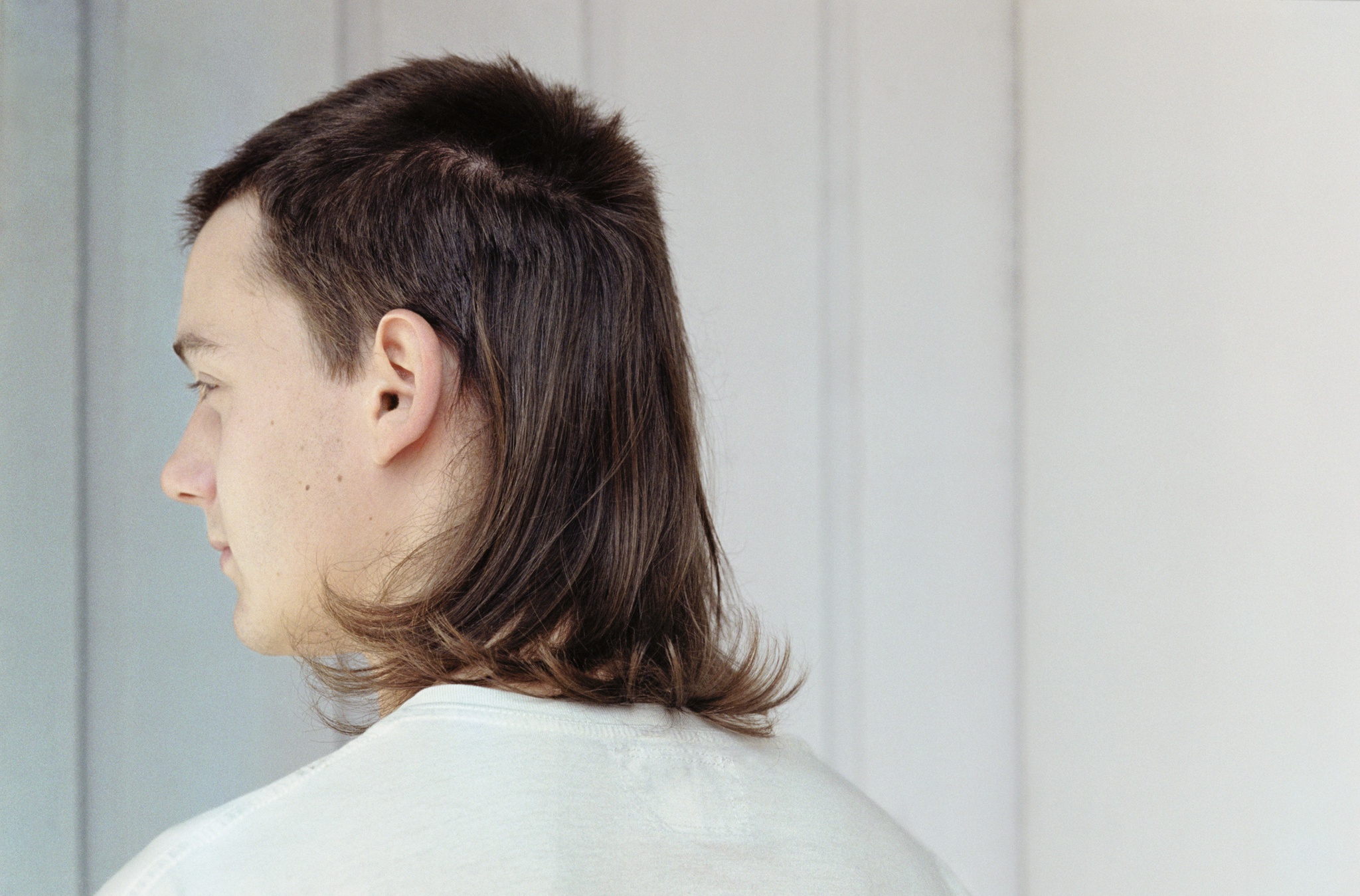 mullet cacheado