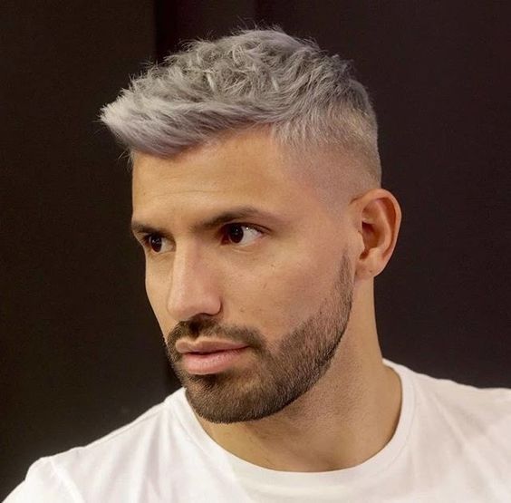melhores cortes cabelo platinado masculino curto inspiração