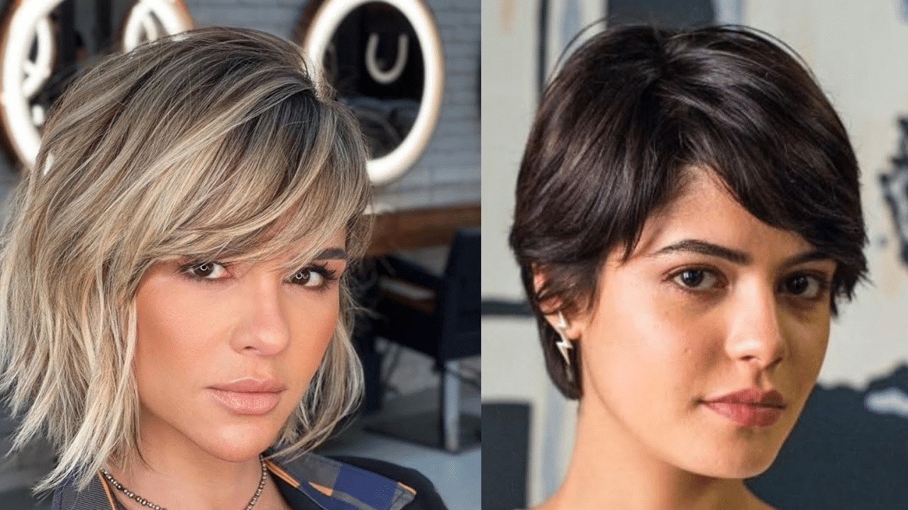 cabelo repicado ondulado