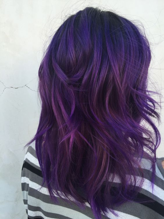 cores de cabelo vibrantes