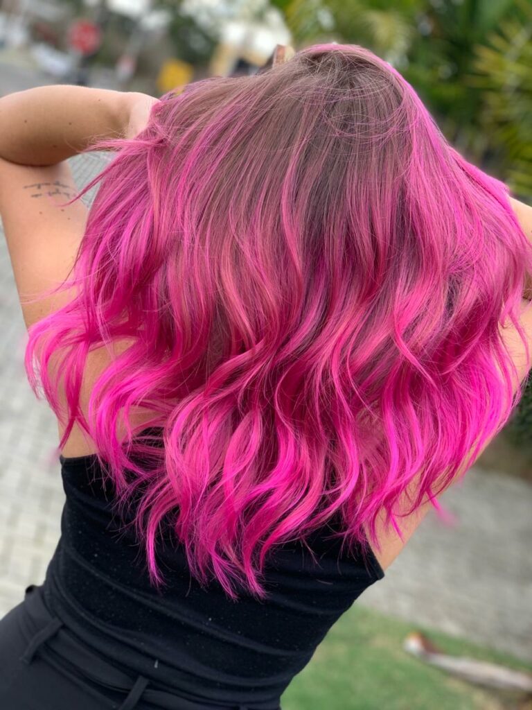 cabelo arco-íris