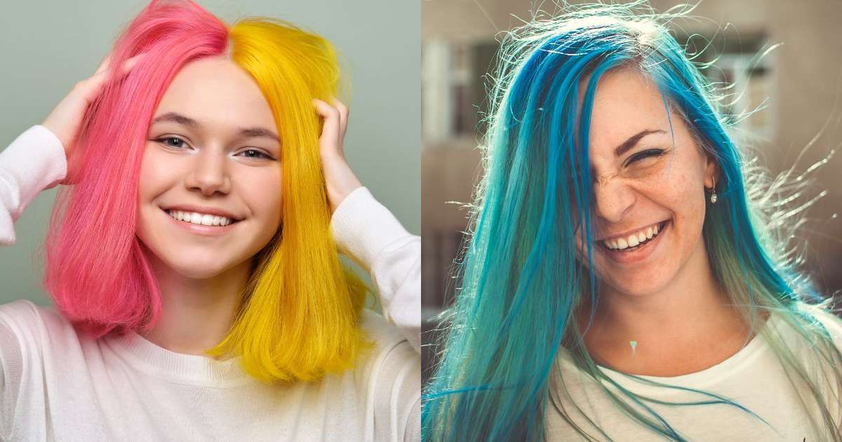 tons pastel cabelo