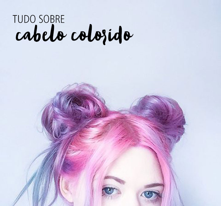Cabelos Coloridos Roxo
