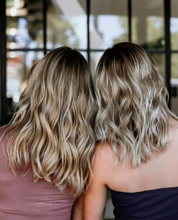 corte em camadas cabelo médio