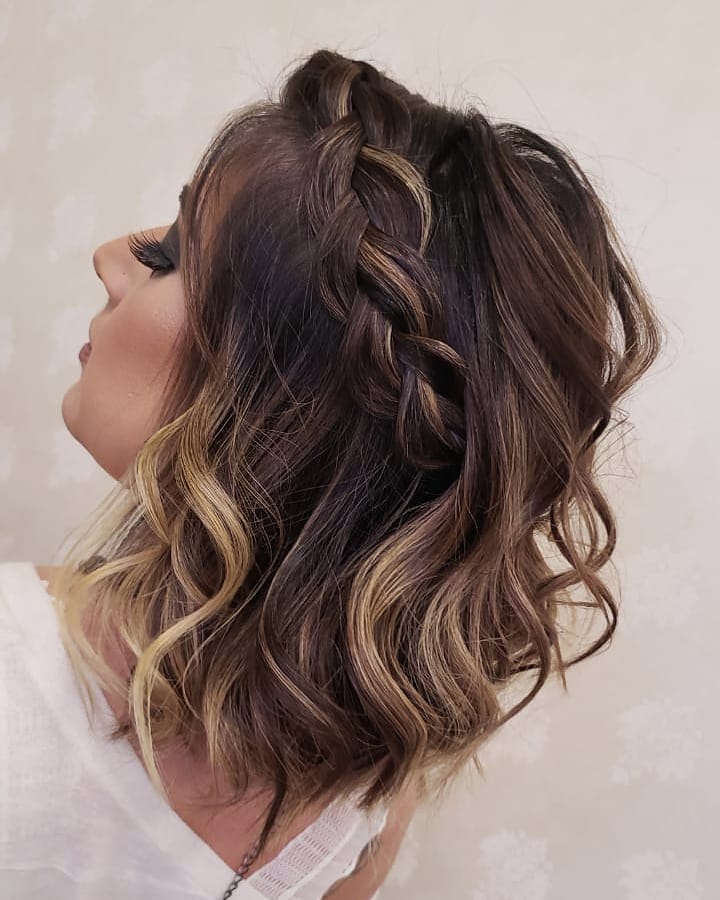 corte repicado cabelo médio