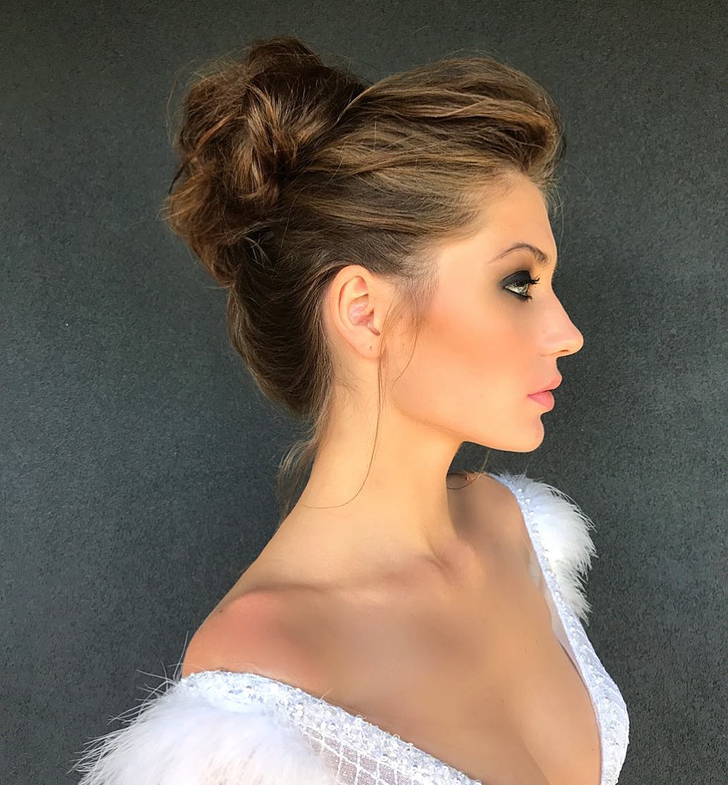 Cabelos Presos Coque