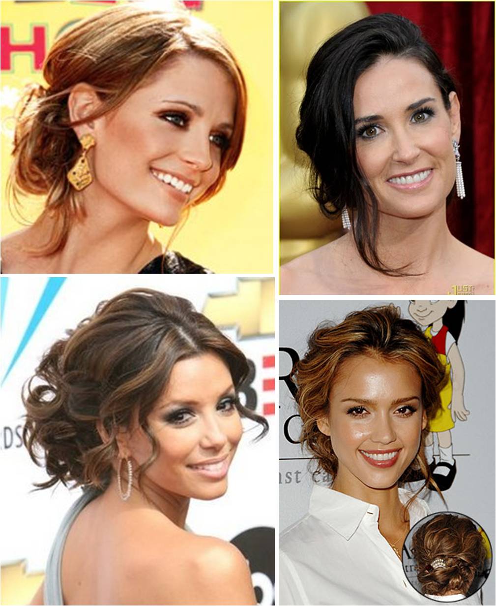 Cabelos Presos Coque