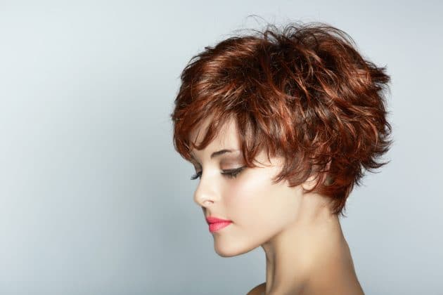 cabelo repicado curto