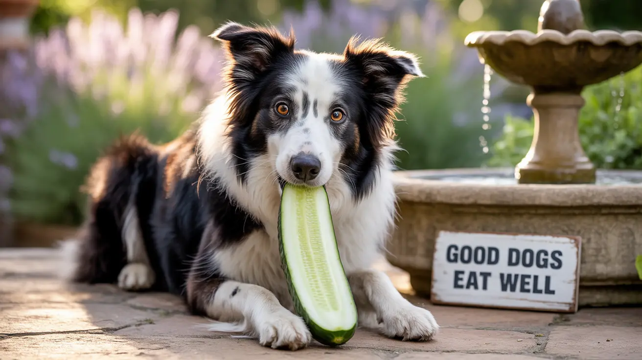 quantas fatias de pepino para cachorro