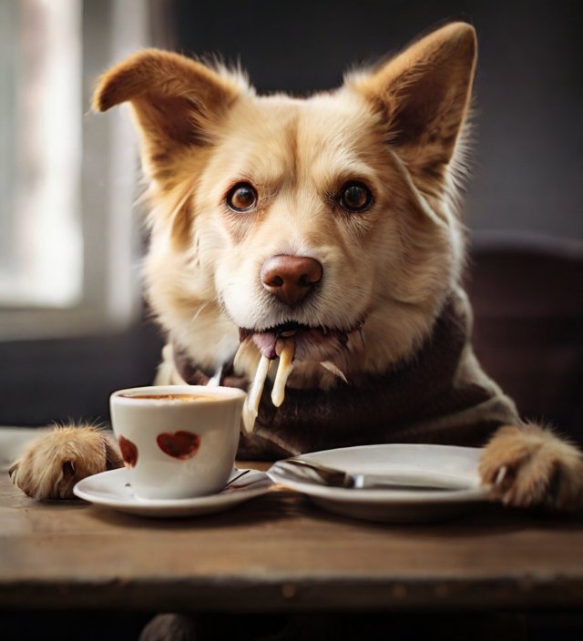 o que fazer se meu cachorro tomou café