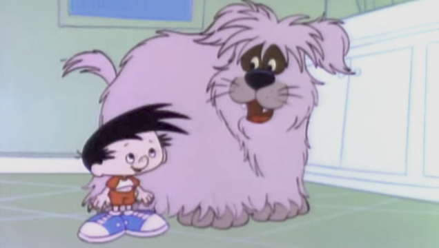 cachorros em desenhos animados