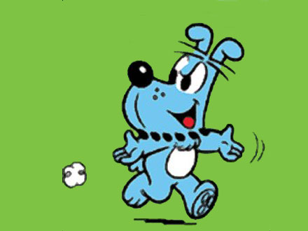 cachorros em desenhos animados