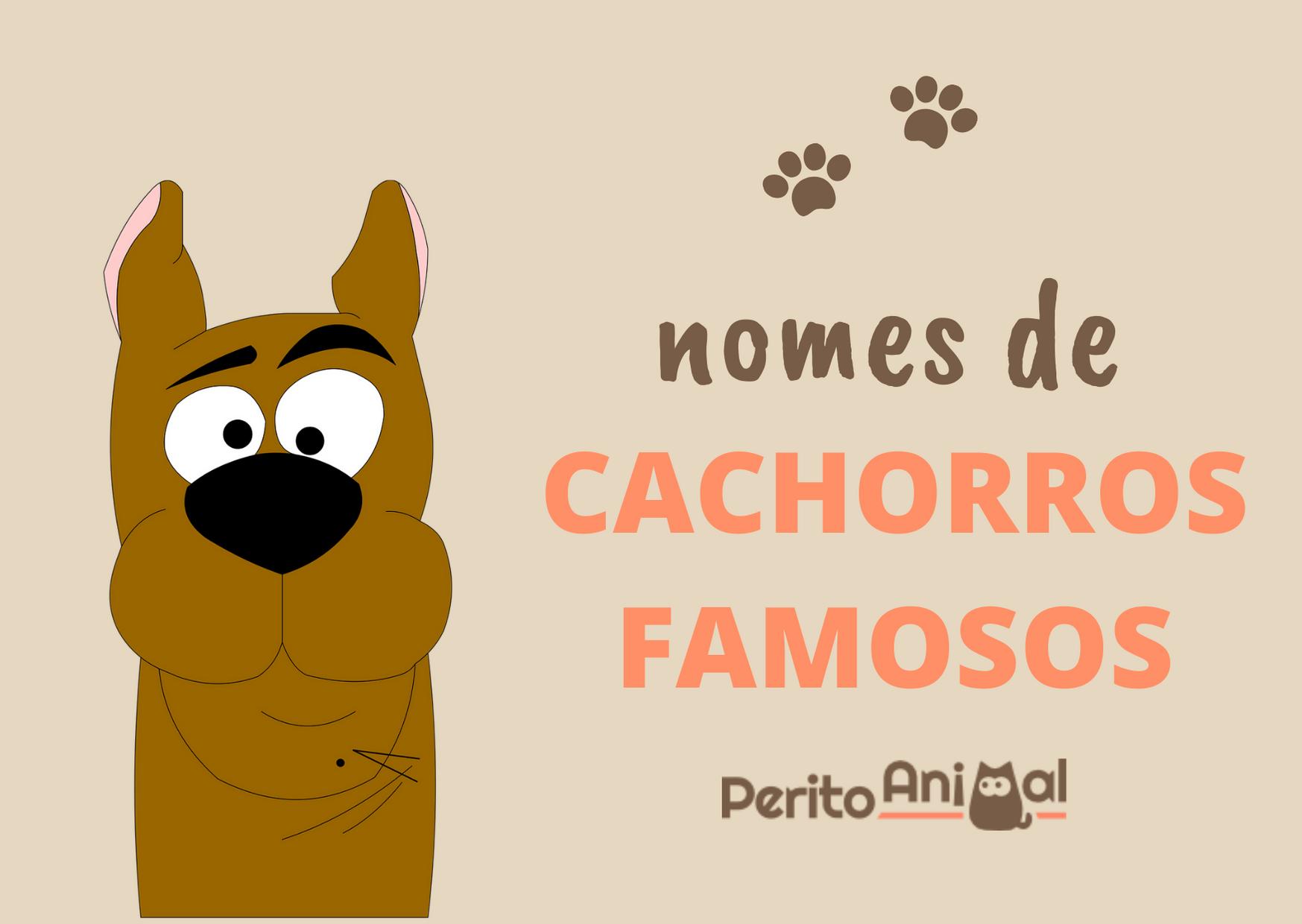 cachorros em desenhos animados