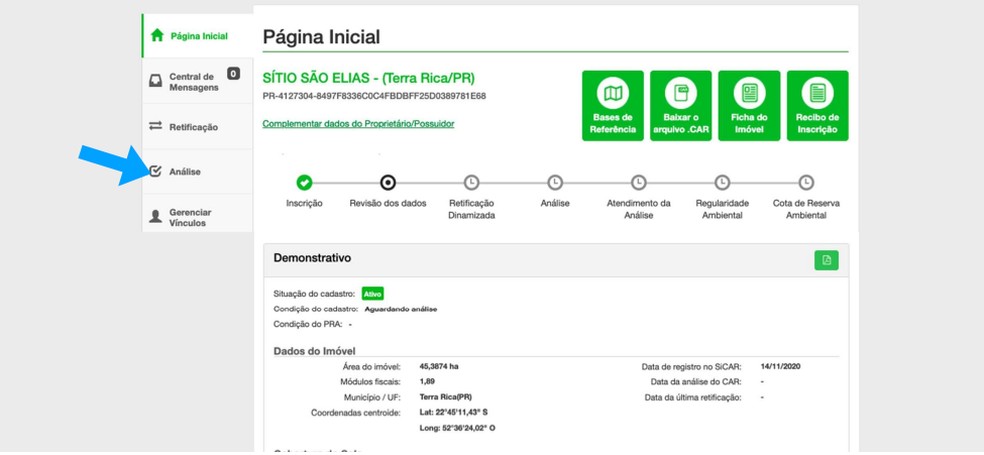 prazo para cadastro ambiental rural