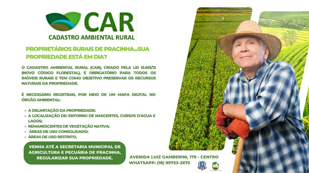 cadastro ambiental rural