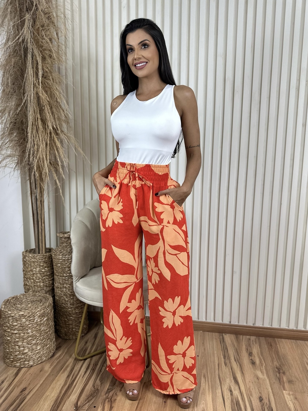 Calça Pantalona Como Usar