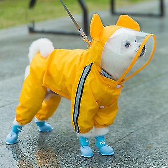 capa de chuva para cachorro