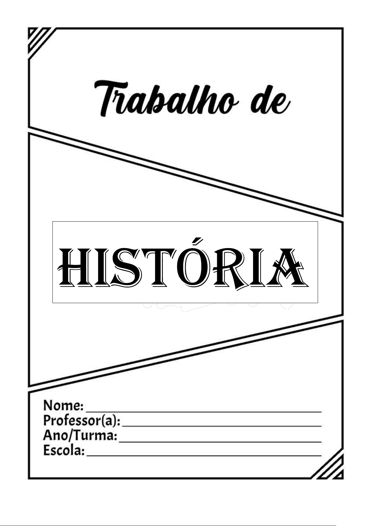 10 Ideias Criativas para Capas de Trabalhos Escolares que Vão Impressionar