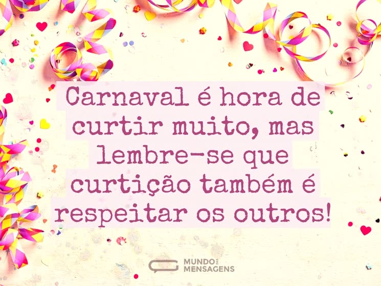 frases curtas carnaval inspiradoras