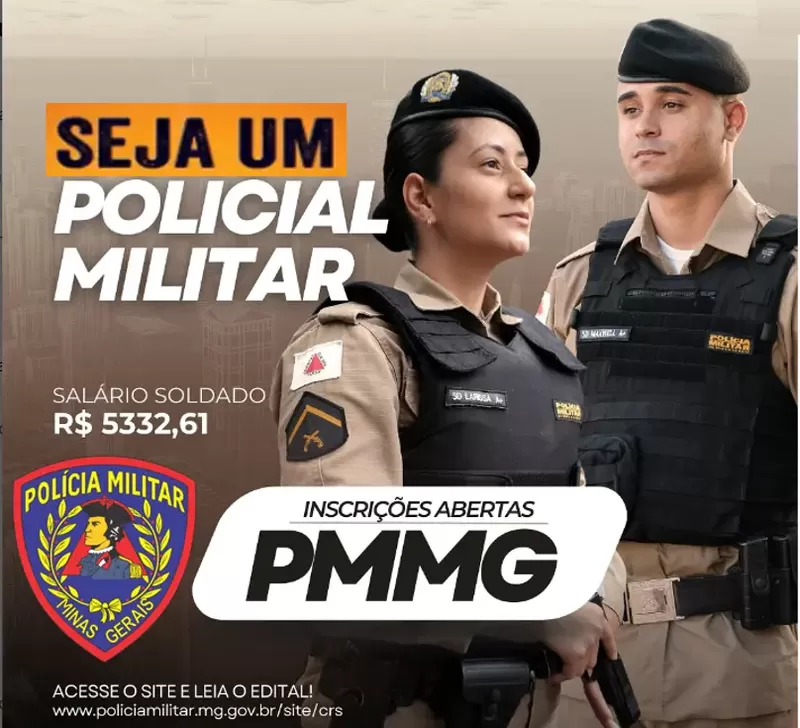 remuneração policial militar minas gerais