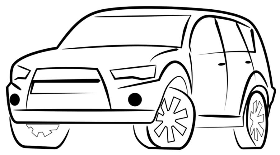 atividades de colorir carros