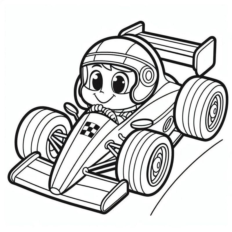 desenhos de carros para crianças pequenas