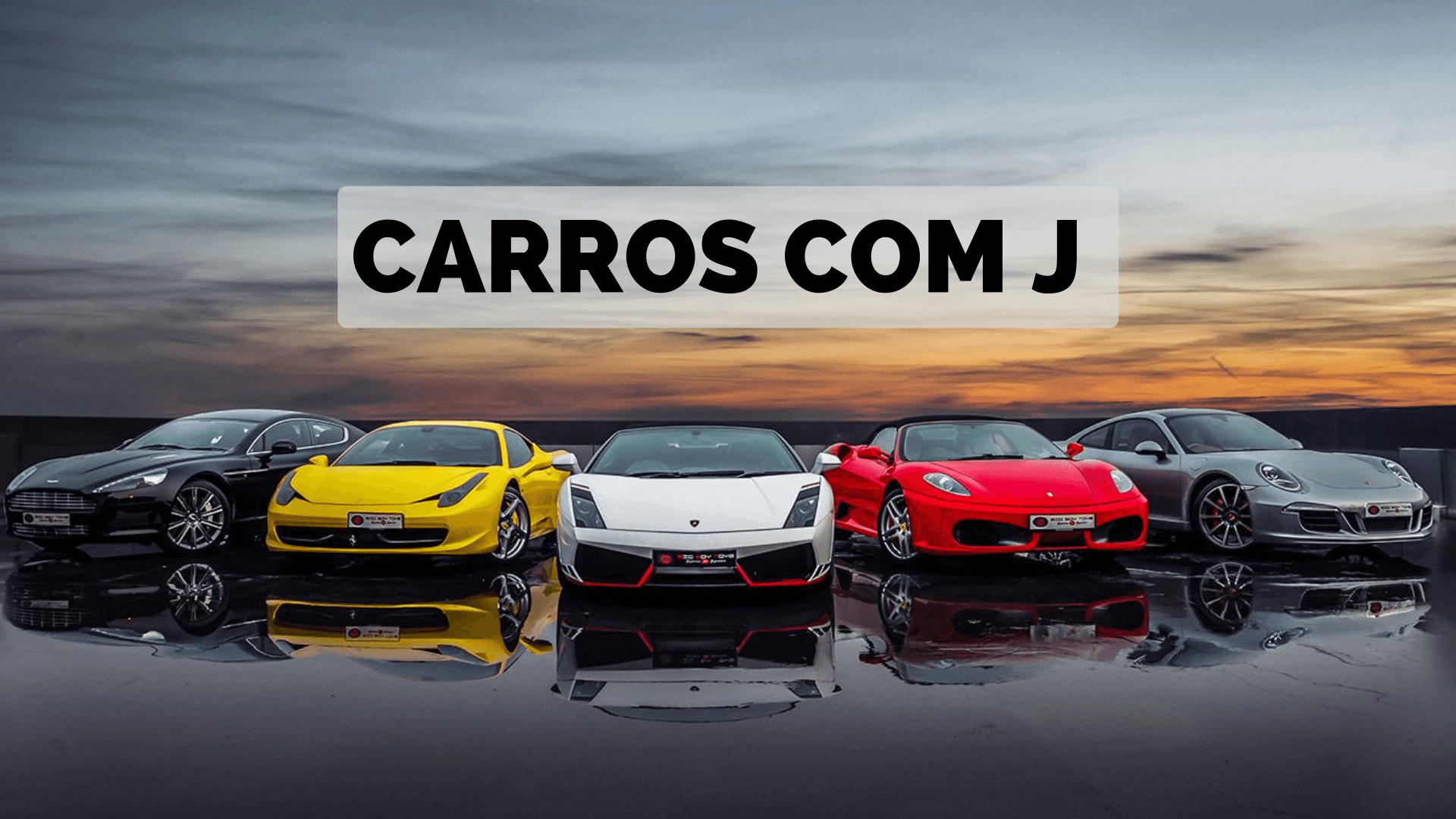fabricantes de carros com j
