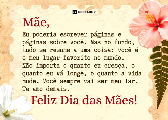 custo de um cartão personalizado para dia das mães