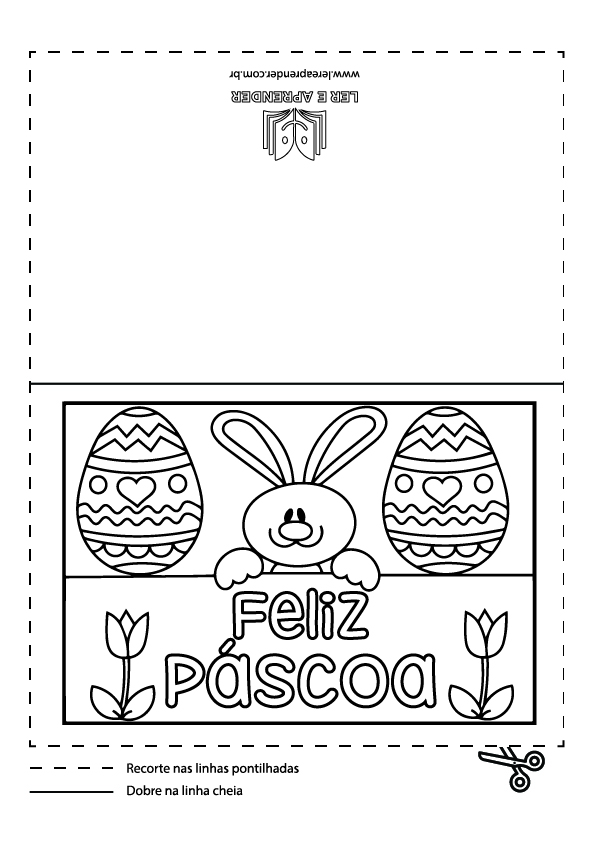 desenhos de páscoa para colorir