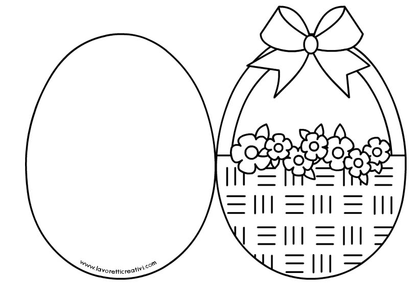 ovos de páscoa para colorir