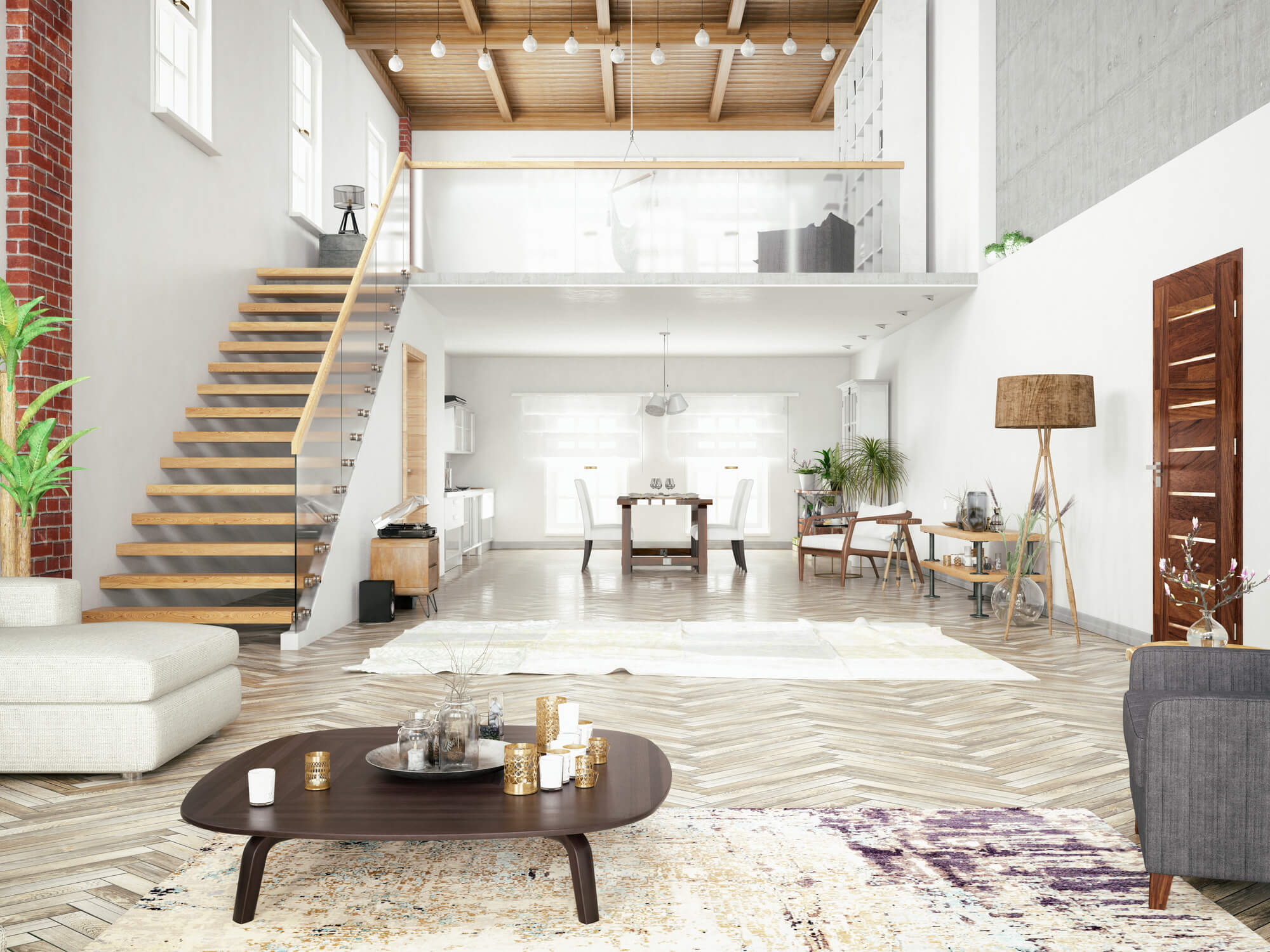 tipos de escadas para casas