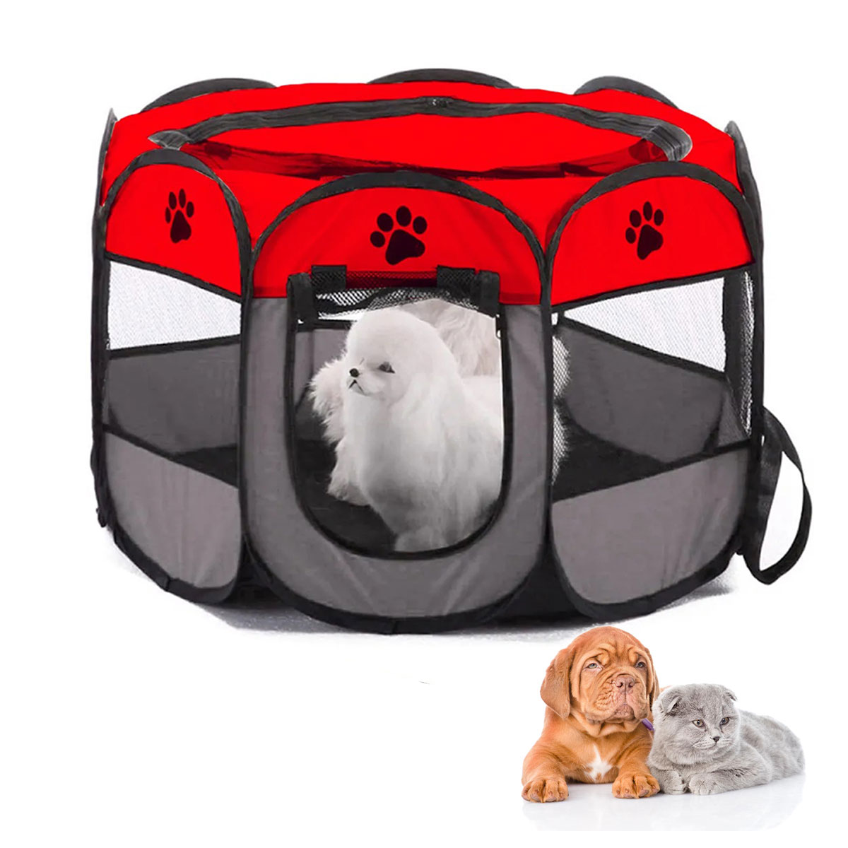 corral portátil para cachorro