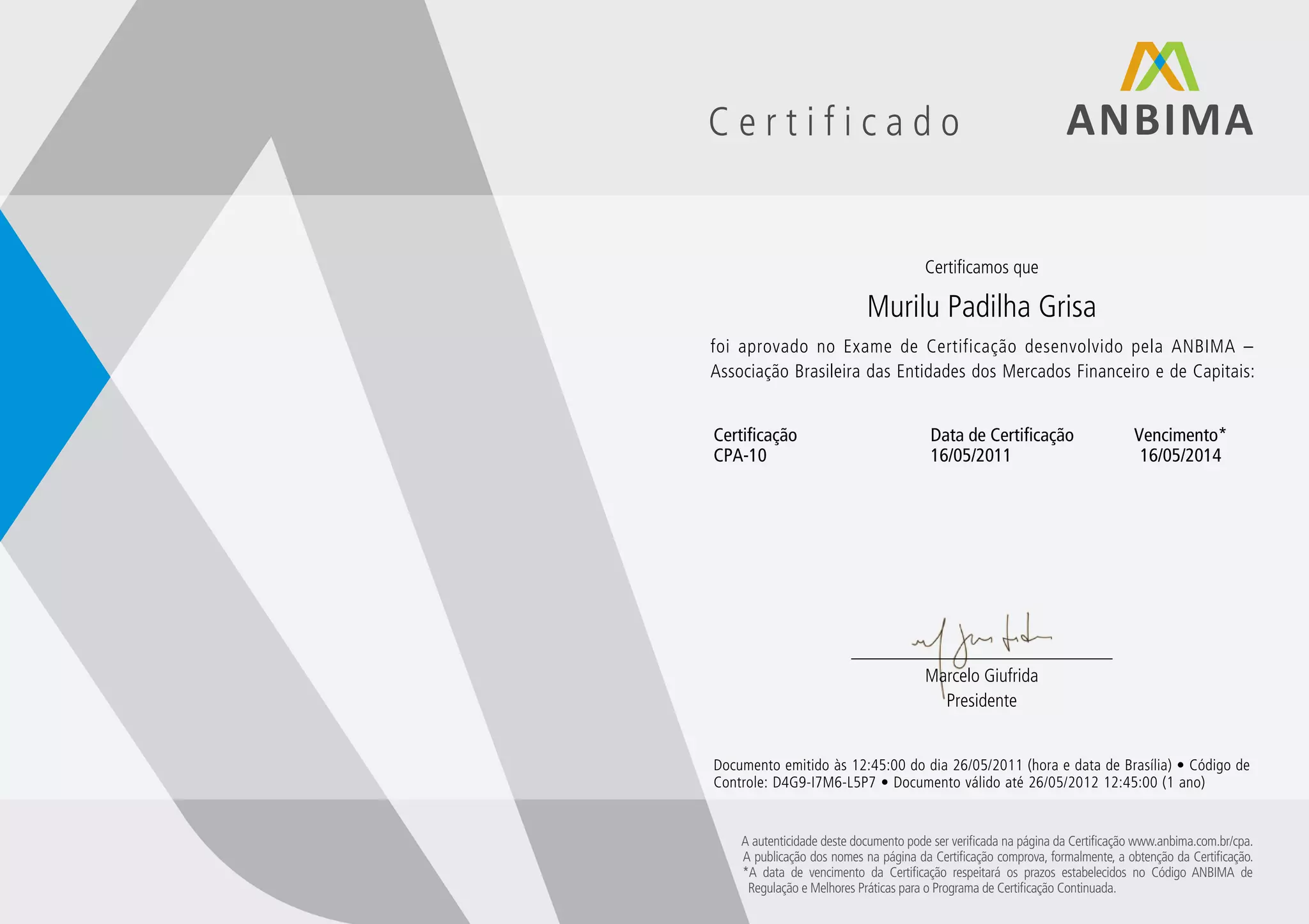 certificação cpa 10