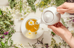 benefícios e malefícios do chá de camomila