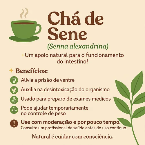 Chá De Sene Para Que Serve
