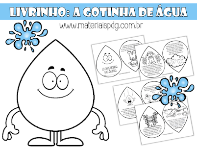 atividade ciclo da água educação infantil