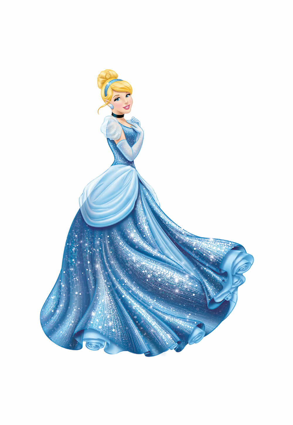 erros comuns ao colorir a cinderela vestido