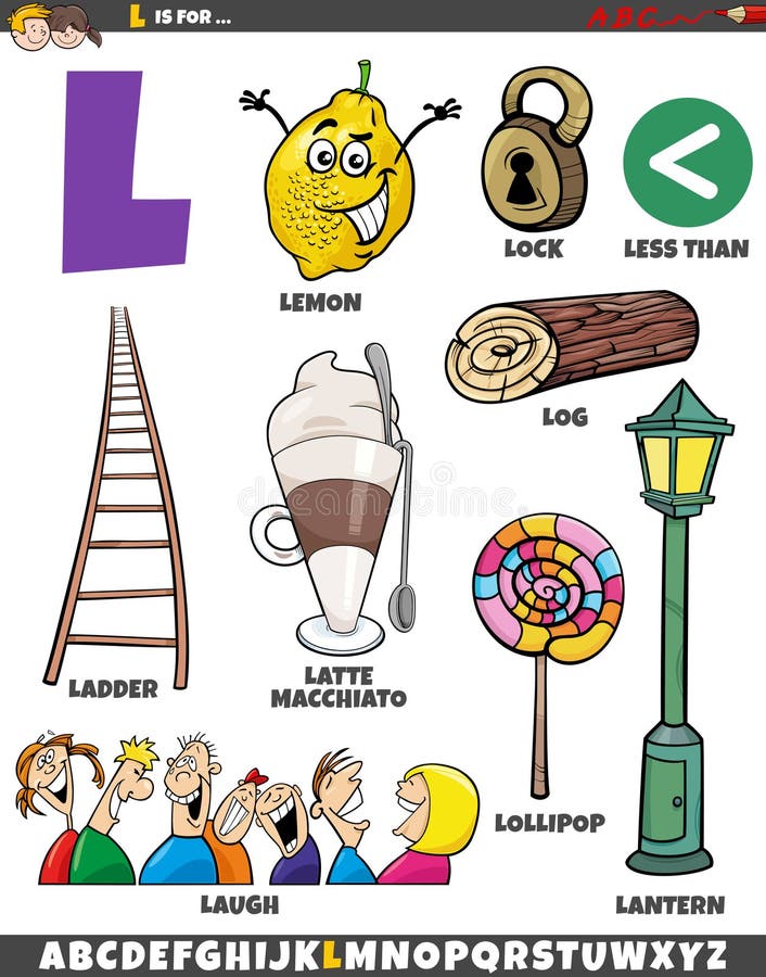 nomes de coisas boas com L