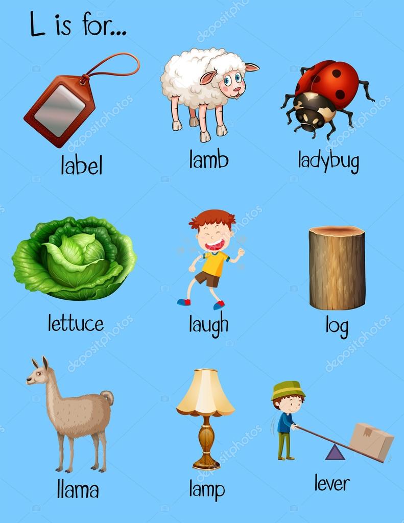 significado de palavras com L