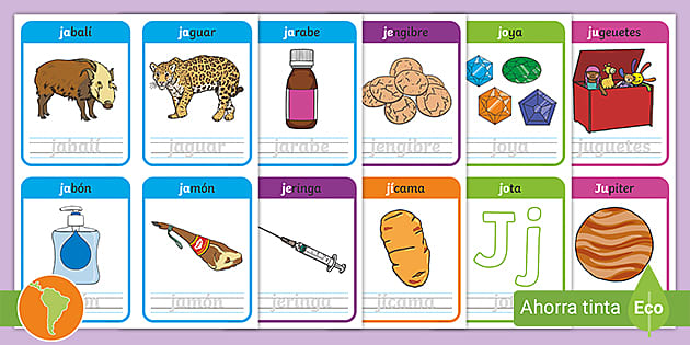 lista de objetos com a letra j para adedonha