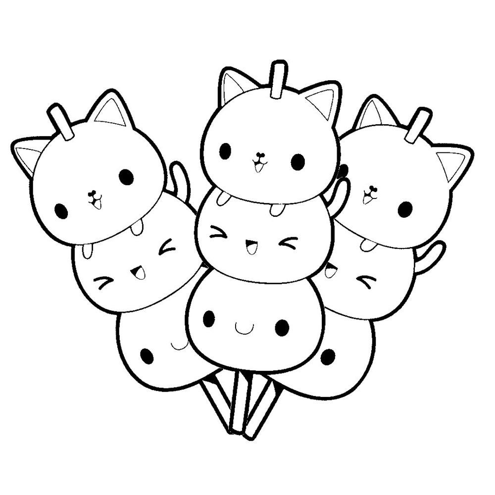 comidas kawaii para desenhar