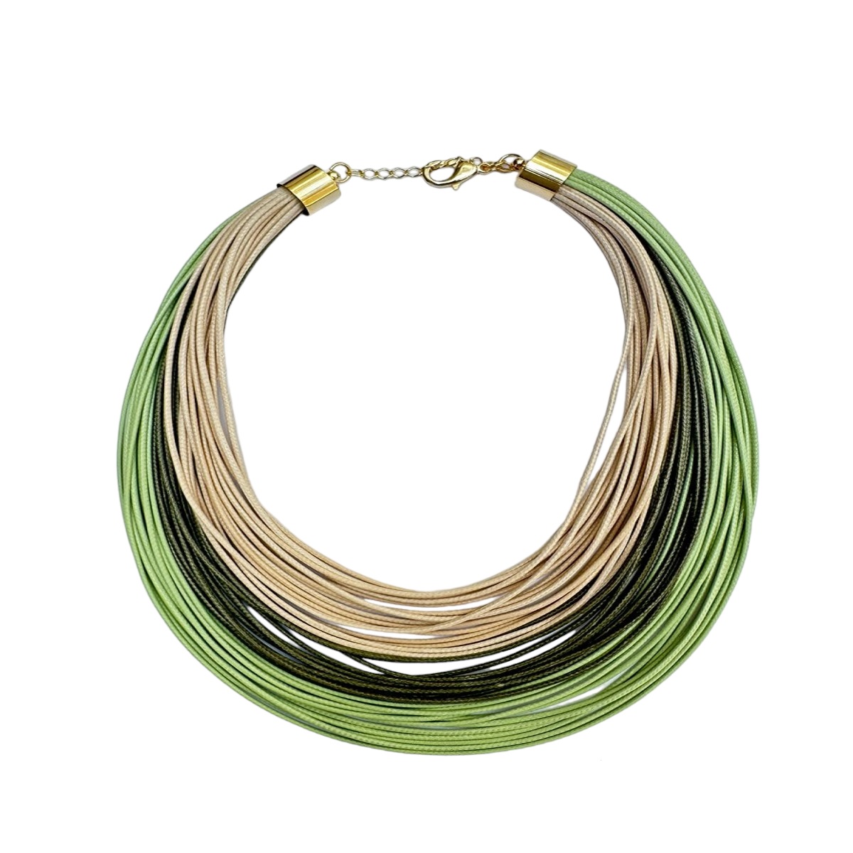 Colar Com Fio Encerado