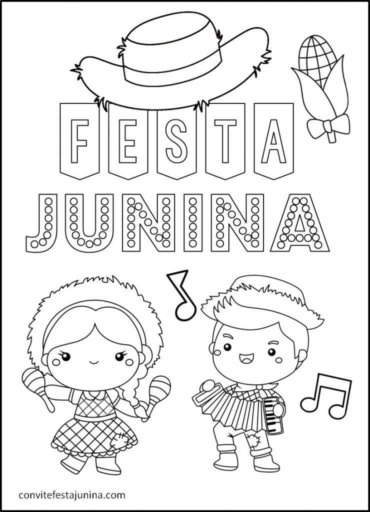 desenhos de espantalho para colorir
