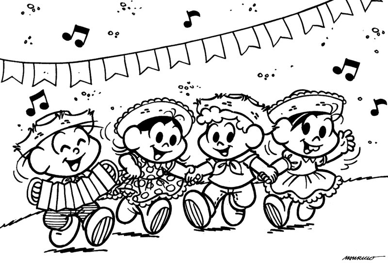 desenhos de bandeirinhas para colorir