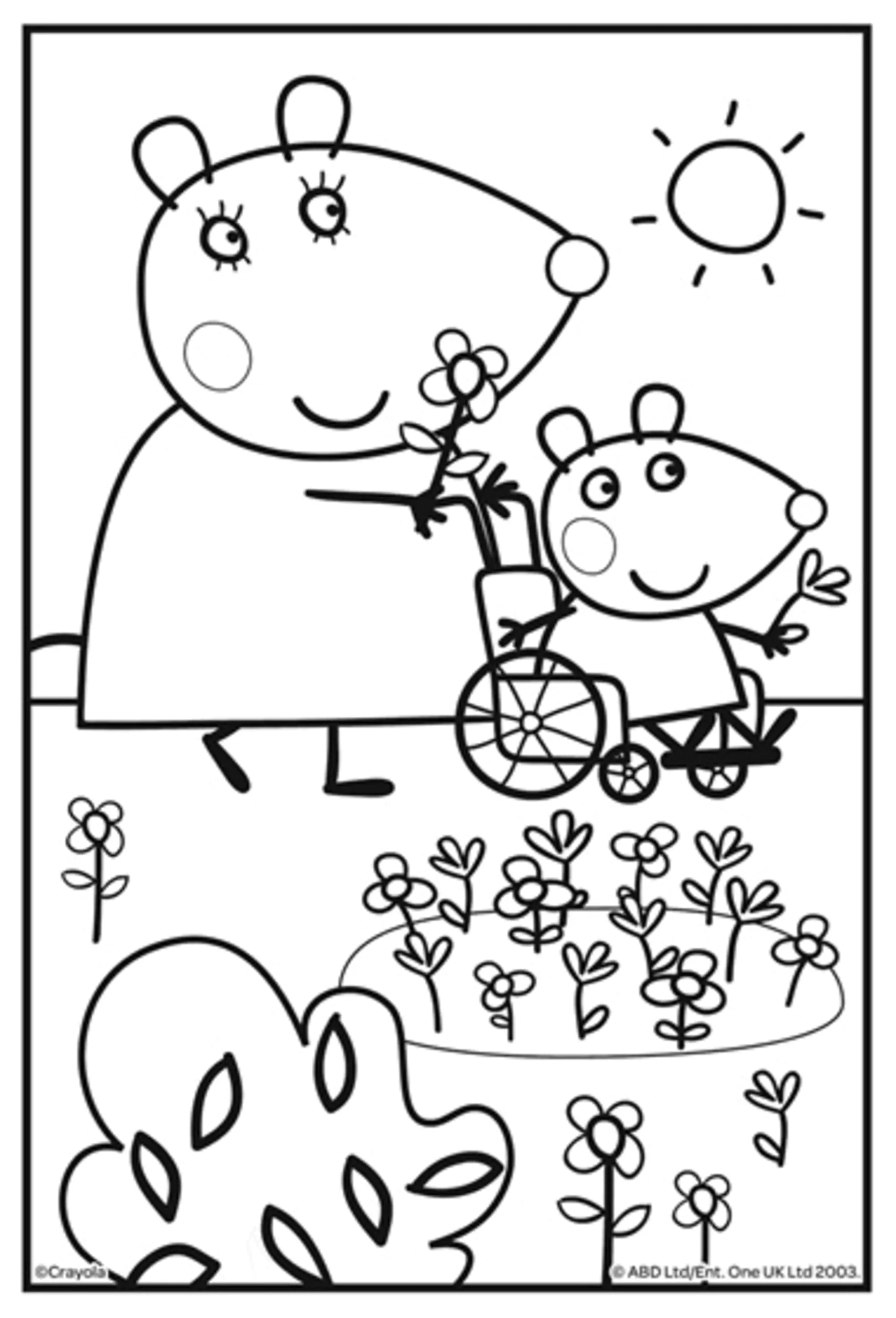 moldes da peppa pig para colorir